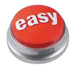 The famous Staples 'Easy Button'